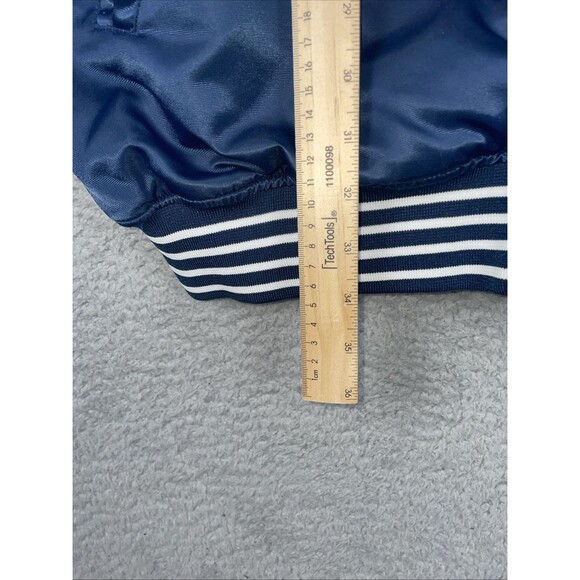 Vintage G-III Dallas Mavericks Reversible Quilt Varsity Jacket Mens 3XL Blue Y2K - Picture 11 of 13